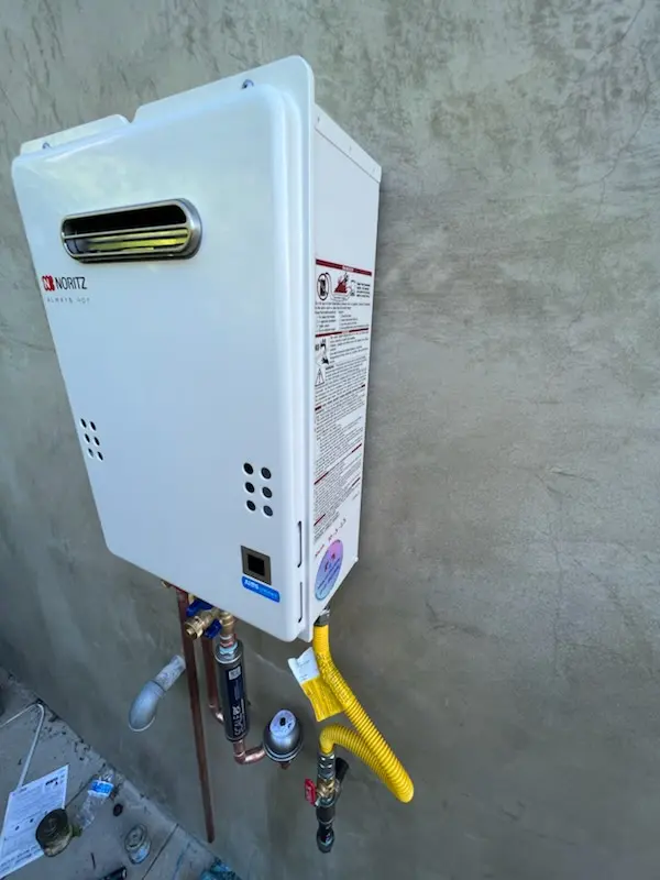 Tankless water heater installation for Allentown homes